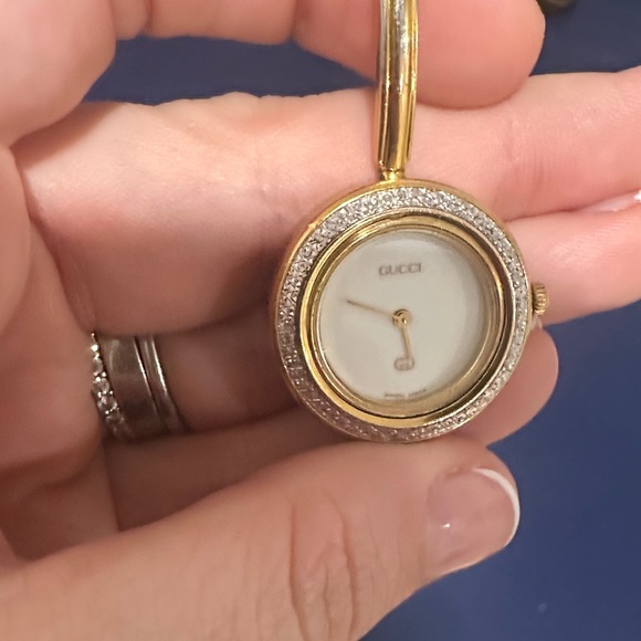Gucci Accessories - Gucci Vintage Gold and Diamond Watch Bezel